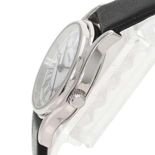 TIFFANY&Co. Watches Quartz Stainless Steel, Leather Silver Classic white dial Women Used Authentic