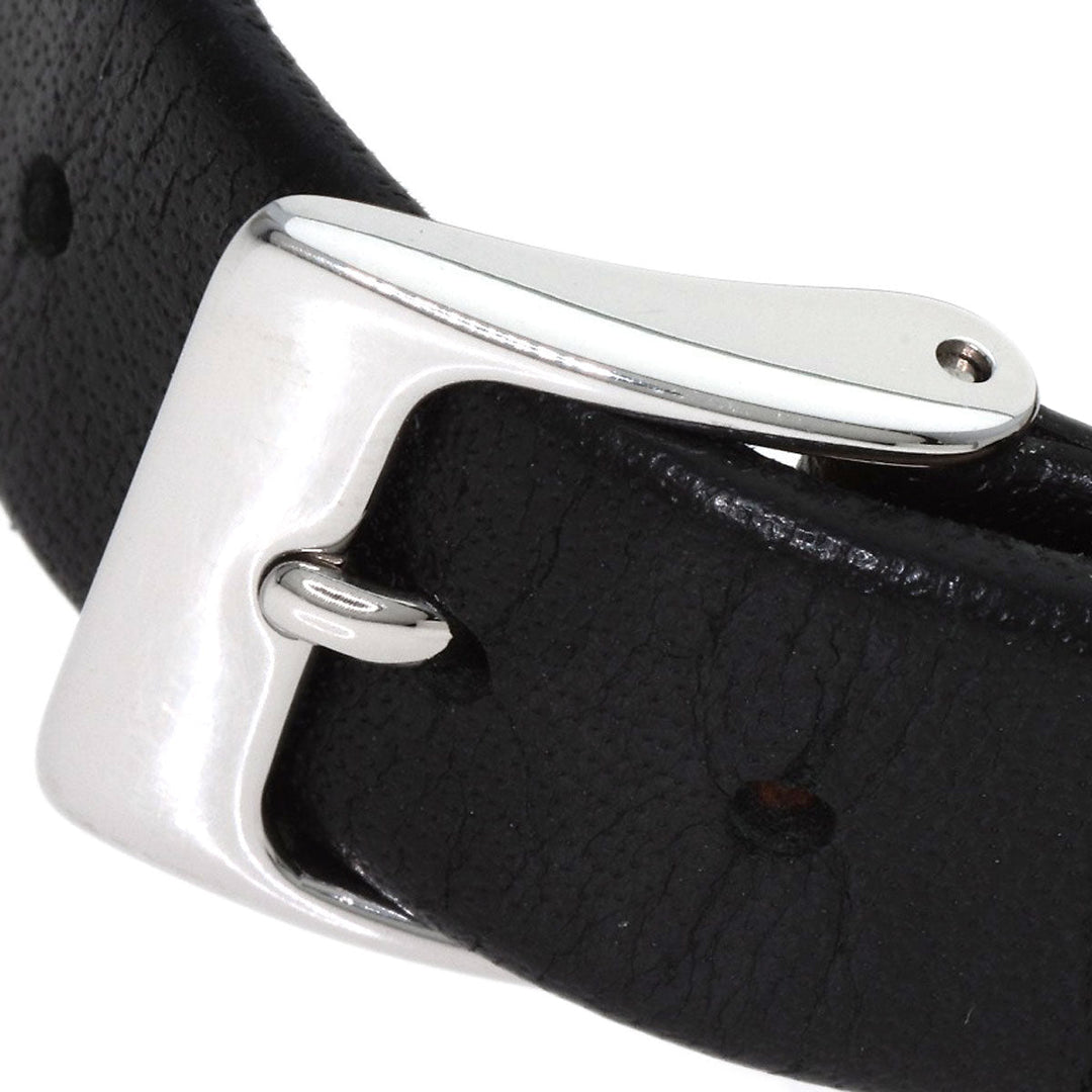 TIFFANY&Co. Watches Quartz Stainless Steel, Leather Silver Classic white dial Women Used Authentic