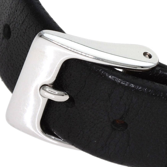 TIFFANY&Co. Watches Quartz Stainless Steel, Leather Silver Classic white dial Women Used Authentic