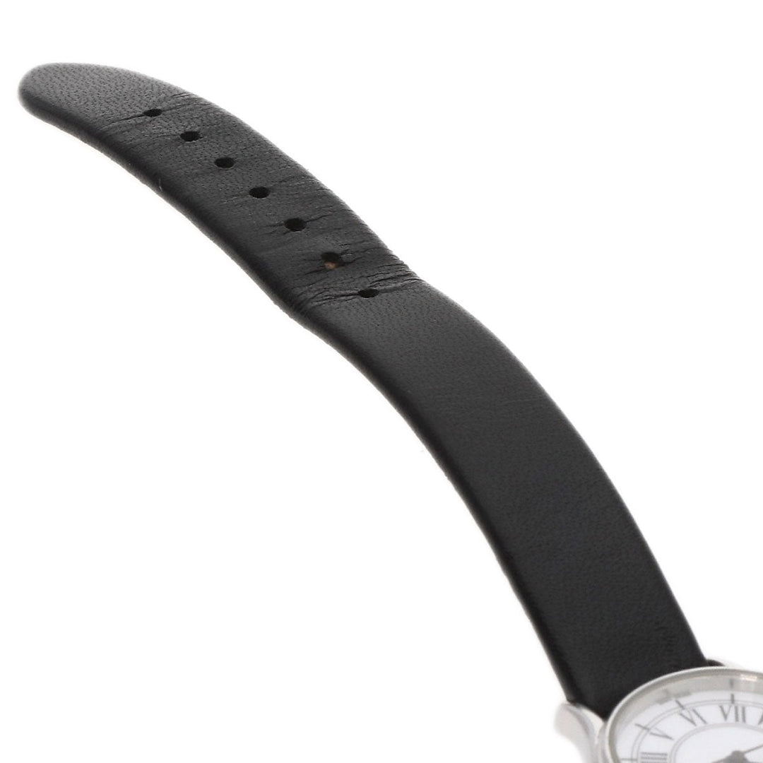 TIFFANY&Co. Watches Quartz Stainless Steel, Leather Silver Classic white dial Women Used Authentic