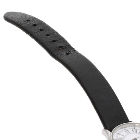 TIFFANY&Co. Watches Quartz Stainless Steel, Leather Silver Classic white dial Women Used Authentic