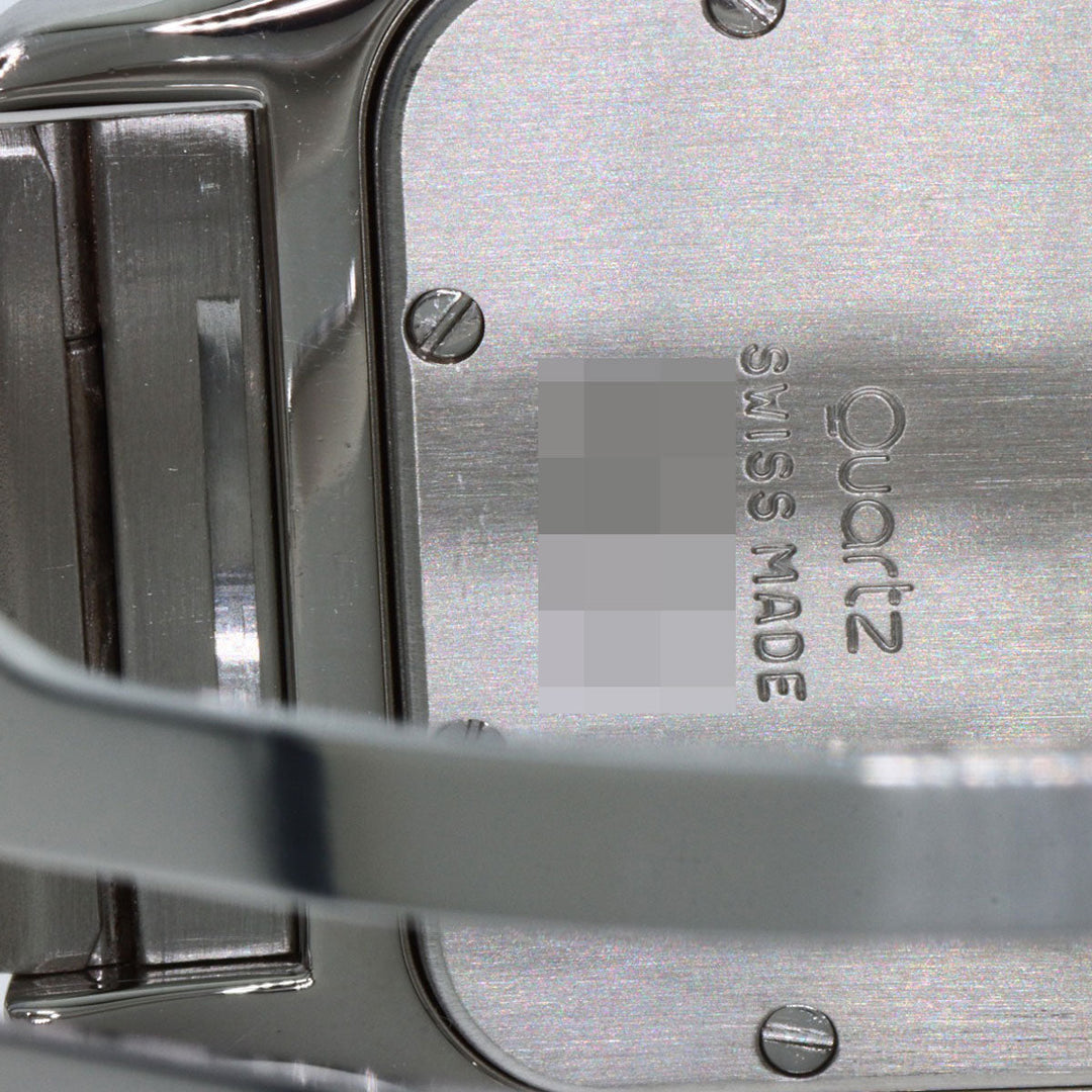 CARTIER Watches Quartz W20011C4 Stainless Steel , SSxK18YG gold Santosgalbe LM Ivory dial Women Used Authentic