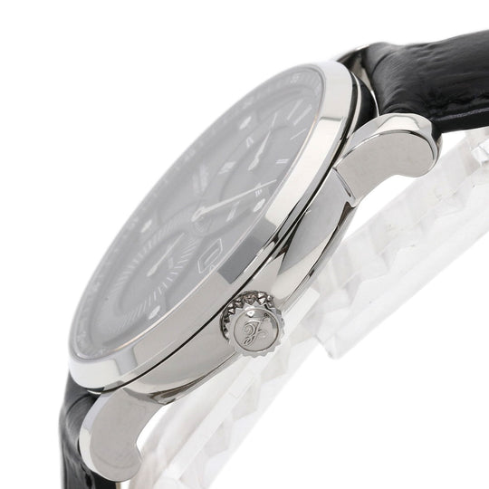 Louis Erard Watches Mechanical Automatic LE86236AA02BDC51 Stainless Steel, Leather Silver Excellence regulator black dial mens Used Authentic