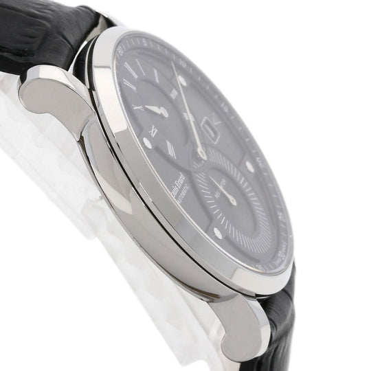 Louis Erard Watches Mechanical Automatic LE86236AA02BDC51 Stainless Steel, Leather Silver Excellence regulator black dial mens Used Authentic