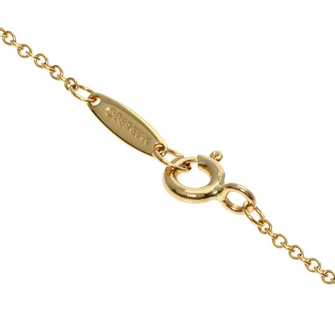 TIFFANY&Co. bracelet 18K Yellow Gold gold By the Yard 5P Diamond Women Used Authentic