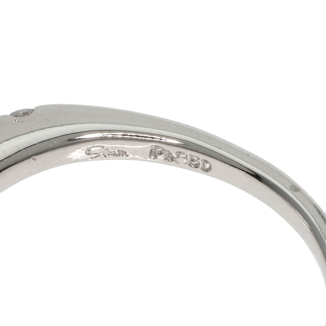 STAR JEWELRY Ring PT850 Silver diamond