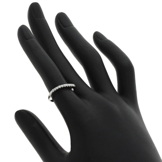 STAR JEWELRY Ring PT850 Silver diamond