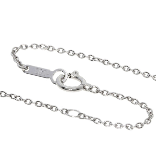 TASAKI Necklace K14WG Silver diamond