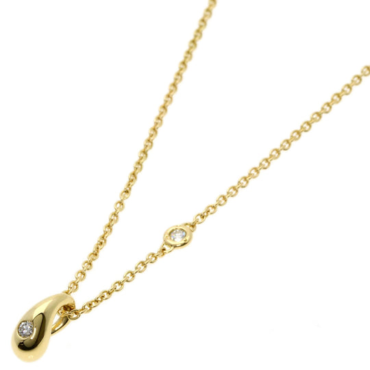 STAR JEWELRY Necklace 18K Yellow Gold gold diamond Women Used Authentic
