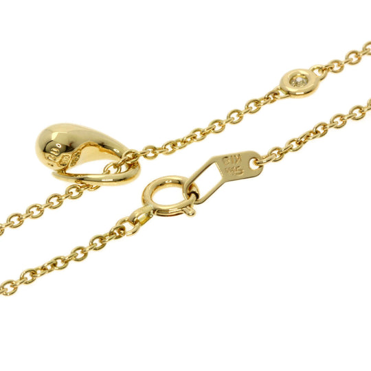 STAR JEWELRY Necklace 18K Yellow Gold gold diamond Women Used Authentic