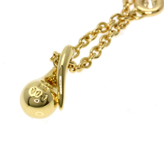 STAR JEWELRY Necklace 18K Yellow Gold gold diamond Women Used Authentic