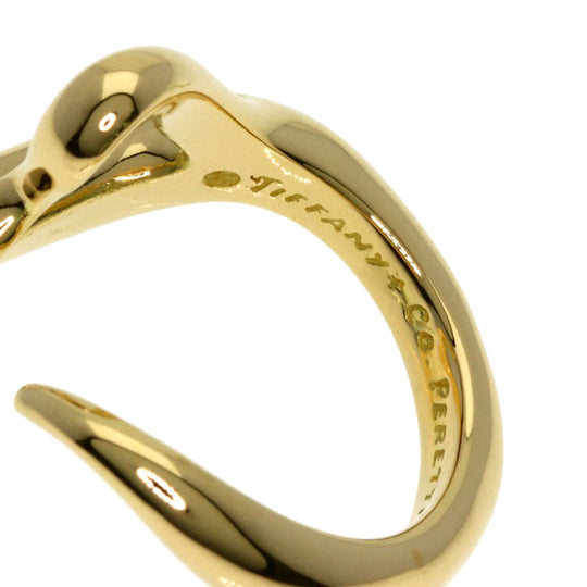 TIFFANY&Co. Ring 18K Yellow Gold gold Open heart Women Used Authentic