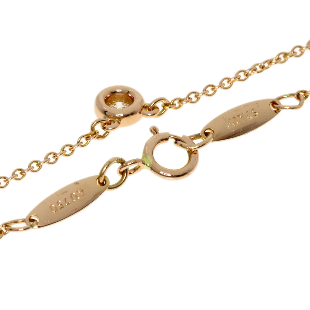 TIFFANY&Co. Necklace 18K Pink Gold gold By the yard diamond