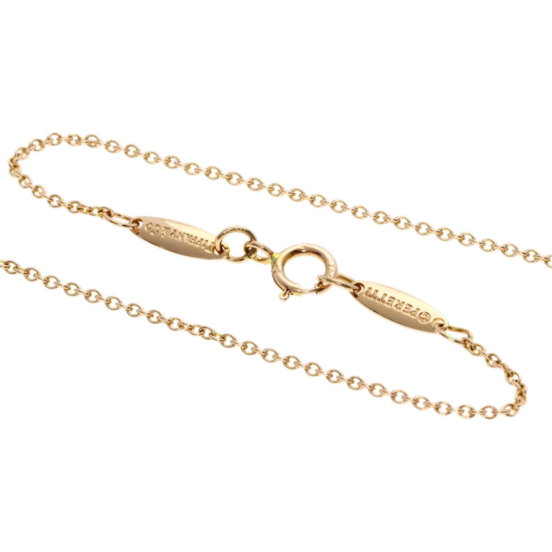 TIFFANY&Co. Necklace 18K Pink Gold gold By the yard diamond