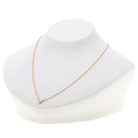 TIFFANY&Co. Necklace 18K Pink Gold gold By the yard diamond