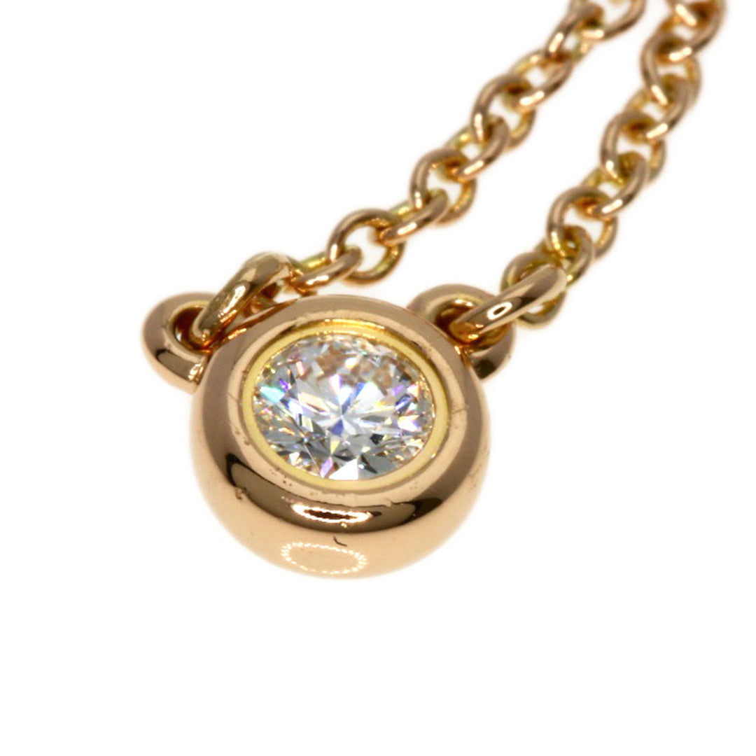 TIFFANY&Co. Necklace 18K Pink Gold gold By the yard diamond