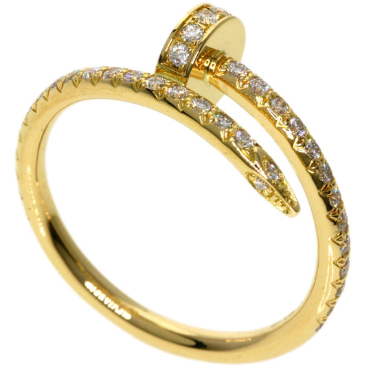 CARTIER Ring 18K Yellow Gold gold Juste un Clou Diamond #51 Manufacturer Complete