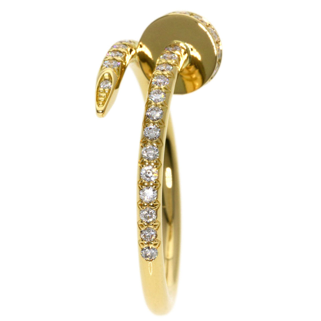 CARTIER Ring 18K Yellow Gold gold Juste un Clou Diamond #51 Manufacturer Complete
