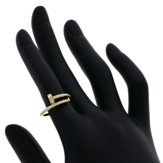 CARTIER Ring 18K Yellow Gold gold Juste un Clou Diamond #51 Manufacturer Complete
