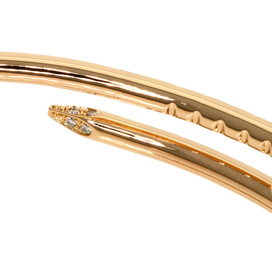 CARTIER bracelet 18K Pink Gold gold Juste un Clou Diamond Small #16 Manufacturer Complete
