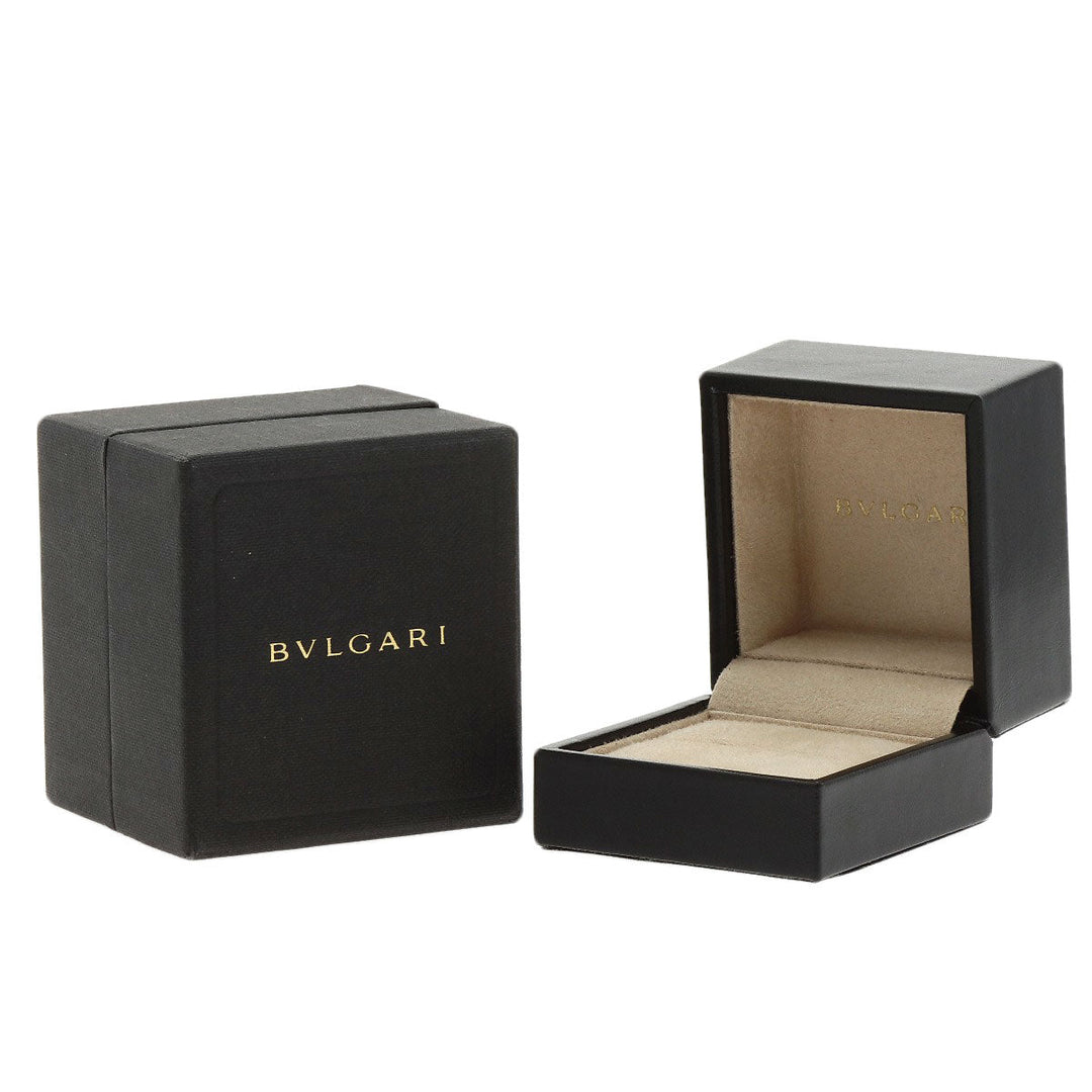 BVLGARI Ring PT950 Silver Dedicata a Venice Diamond