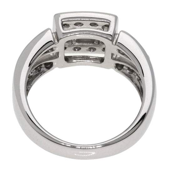 TASAKI Ring K18WG Silver diamond
