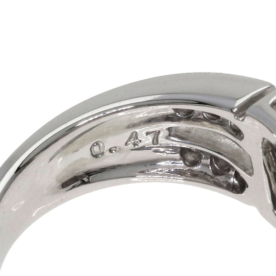 TASAKI Ring K18WG Silver diamond