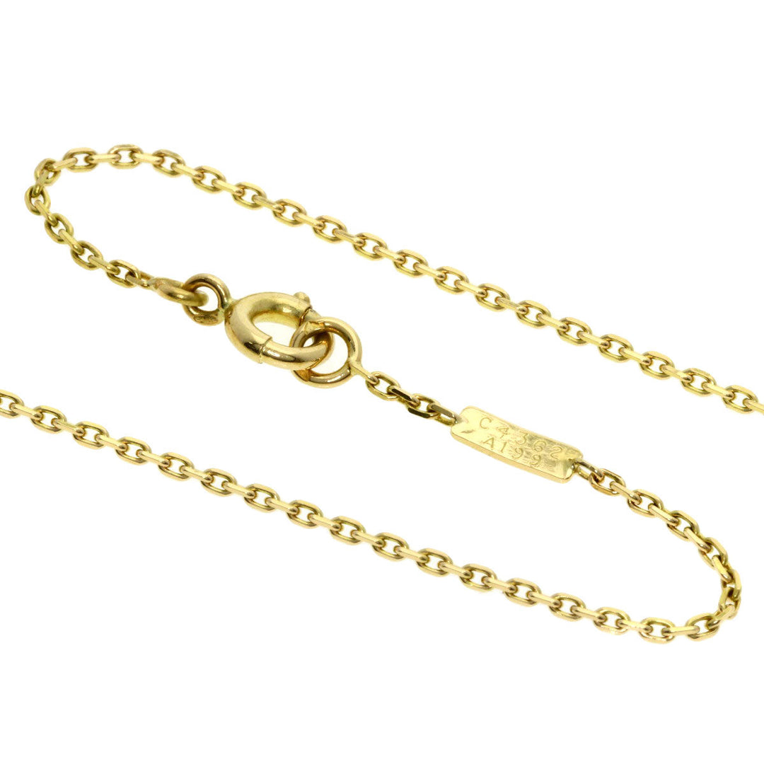 Van Cleef & Arpels Necklace 18K Yellow Gold gold Vintage Mesh Ribbon Diamond