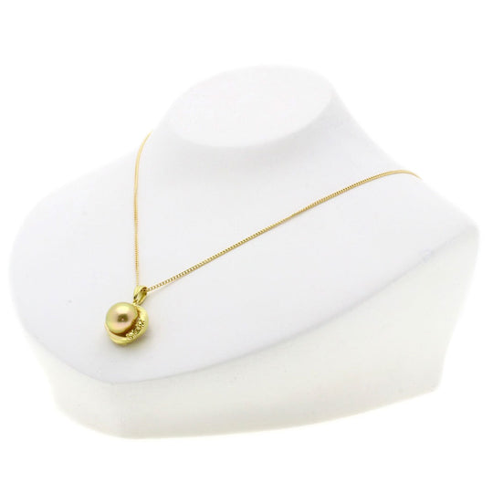 TASAKI Necklace 18K Yellow Gold gold White Butterfly Pearl