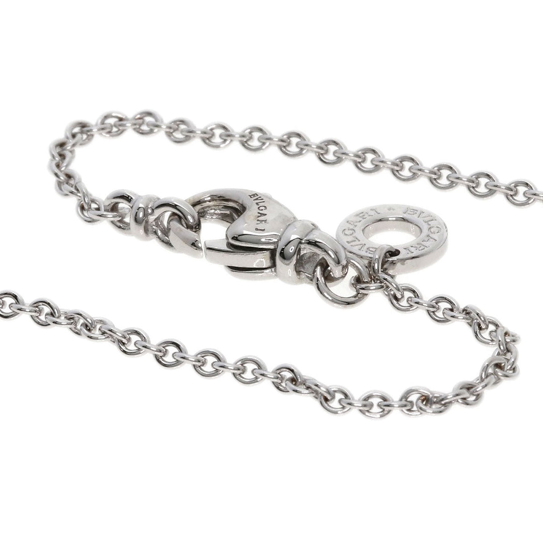 BVLGARI Necklace K18WG Silver B-zero1 B-zero1 Women Used Authentic