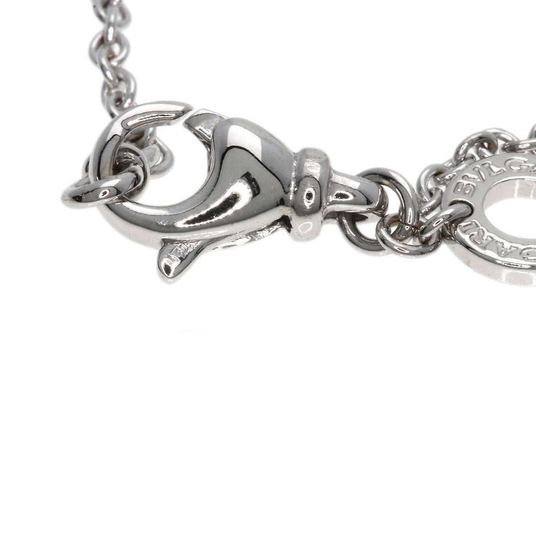 BVLGARI Necklace K18WG Silver B-zero1 B-zero1 Women Used Authentic