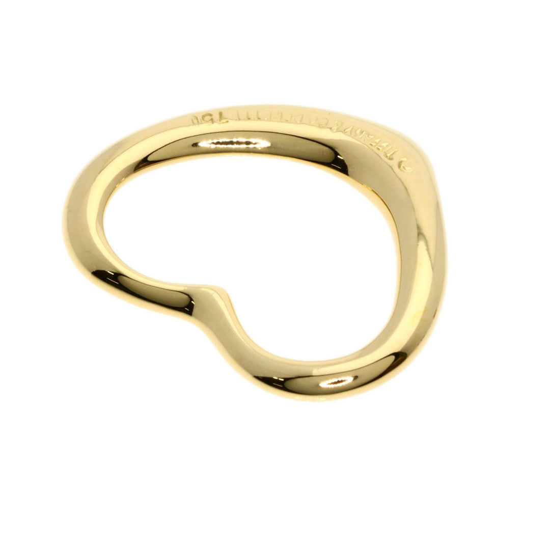 TIFFANY&Co. Pendant top 18K Yellow Gold gold Open heart Women Used Authentic