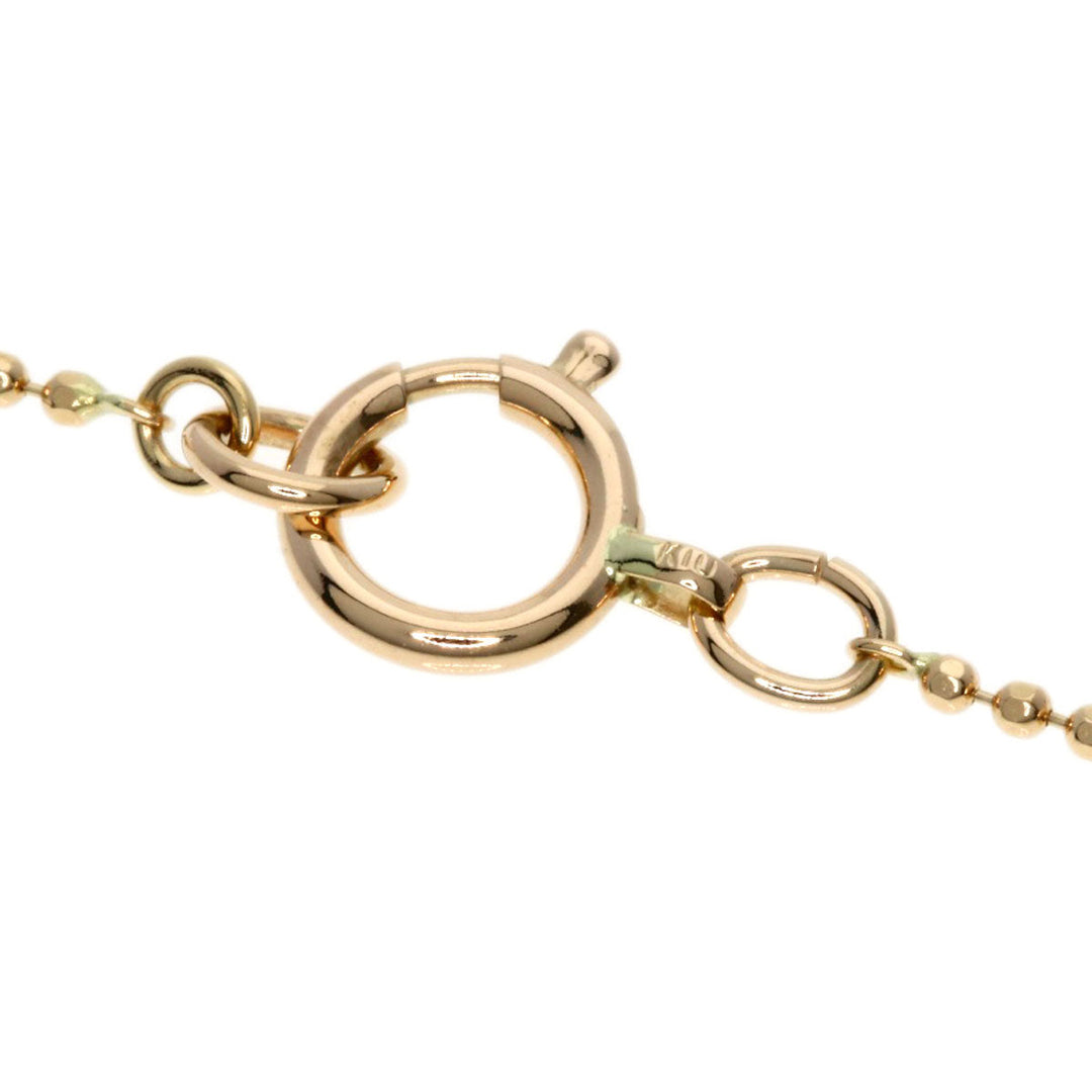 agete bracelet K10PG gold Pearl Women Used Authentic