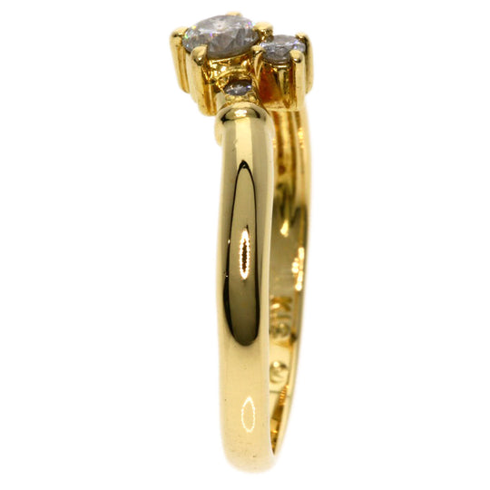 VANDOME Ring 18K Yellow Gold gold diamond Women Used Authentic