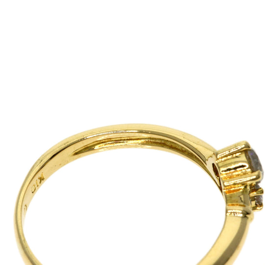VANDOME Ring 18K Yellow Gold gold diamond Women Used Authentic