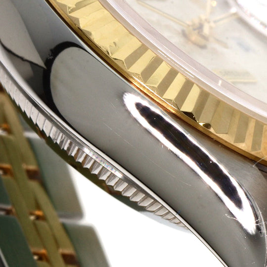 ROLEX Watches Mechanical Automatic 69173G Stainless Steel gold Datejust 10P Diamond SilverCP dial