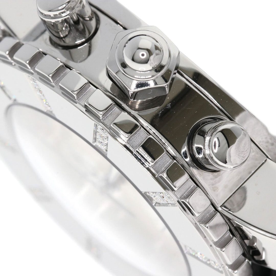 Chaumet Watches Quartz W0624D-11A Stainless Steel Silver Class One Chronograph Diamond Silver dial