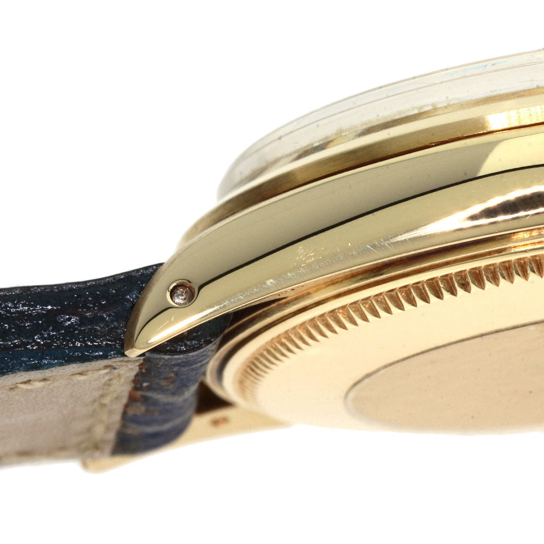 ROLEX Watches Mechanical Automatic 1500 K14YG, leather gold Oyster Perpetual Date 1972 gold dial mens Used Authentic