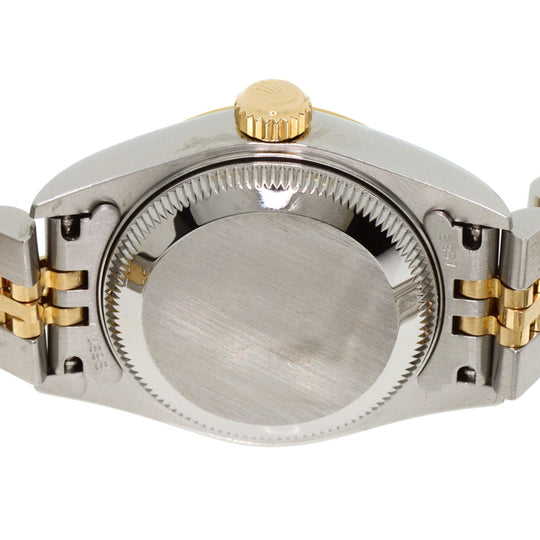 ROLEX Watches Mechanical Automatic 79173 Stainless Steel , SSxK18YG gold Datejust Silver Tapestry Silver tapestry dial Women Used Authentic