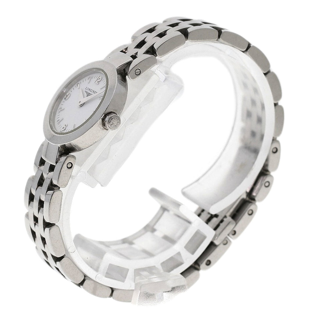 LONGINES Watches Quartz L5.174.4 Stainless Steel , Stainless Steel Silver Dolcevita white dial Women Used Authentic