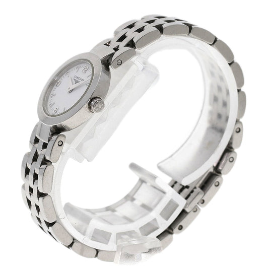 LONGINES Watches Quartz L5.174.4 Stainless Steel , Stainless Steel Silver Dolcevita white dial Women Used Authentic