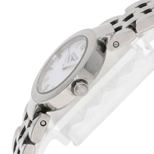 LONGINES Watches Quartz L5.174.4 Stainless Steel , Stainless Steel Silver Dolcevita white dial Women Used Authentic