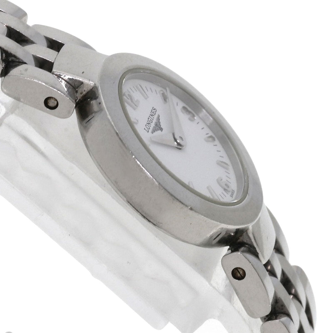 LONGINES Watches Quartz L5.174.4 Stainless Steel , Stainless Steel Silver Dolcevita white dial Women Used Authentic