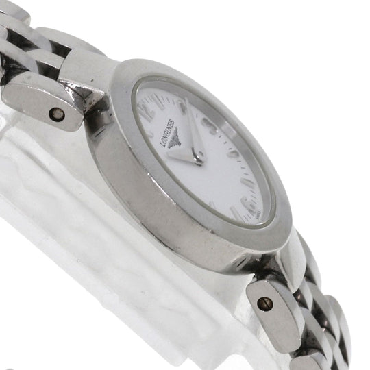 LONGINES Watches Quartz L5.174.4 Stainless Steel , Stainless Steel Silver Dolcevita white dial Women Used Authentic