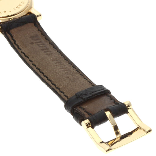 BVLGARI Watches Quartz AT26GL K18YG, leather gold Amphitheater gold dial Women Used Authentic