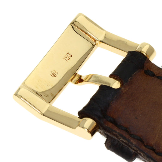BVLGARI Watches Quartz AT26GL K18YG, leather gold Amphitheater gold dial Women Used Authentic