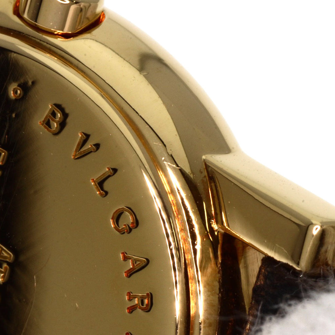 BVLGARI Watches Quartz AT26GL K18YG, leather gold Amphitheater gold dial Women Used Authentic