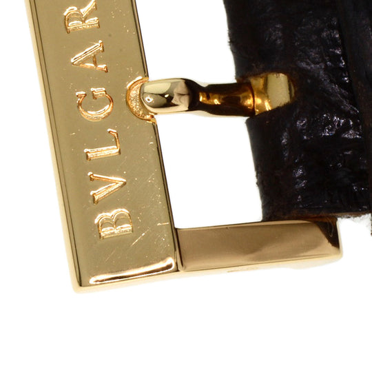 BVLGARI Watches Quartz AT26GL K18YG, leather gold Amphitheater gold dial Women Used Authentic