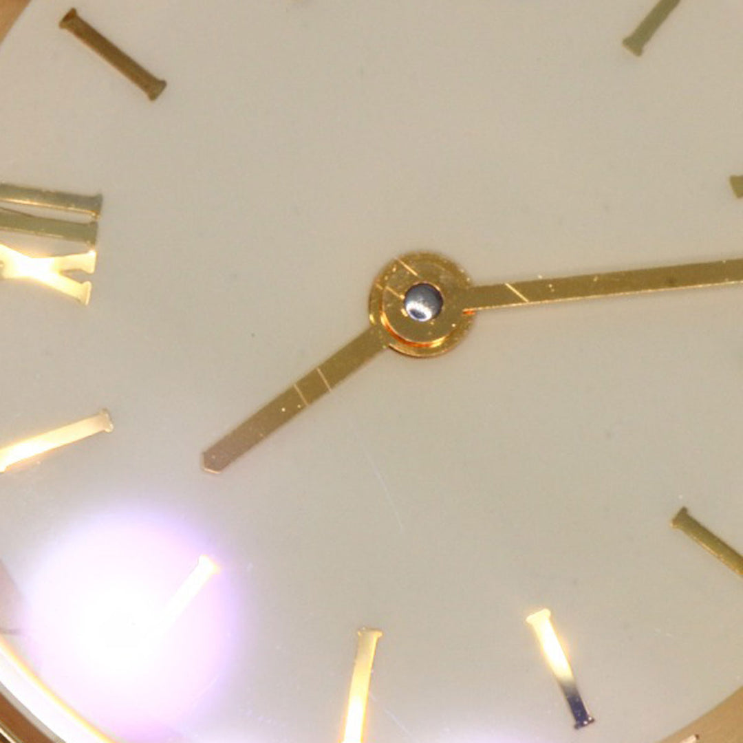 BVLGARI Watches Quartz AT26GL K18YG, leather gold Amphitheater gold dial Women Used Authentic