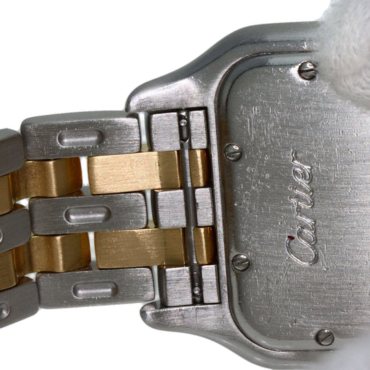 CARTIER Watches Quartz W25028B6 Stainless Steel , SSxK18YG , K18YG gold PANTHEREMM 2 Row Ivory dial mens Used Authentic